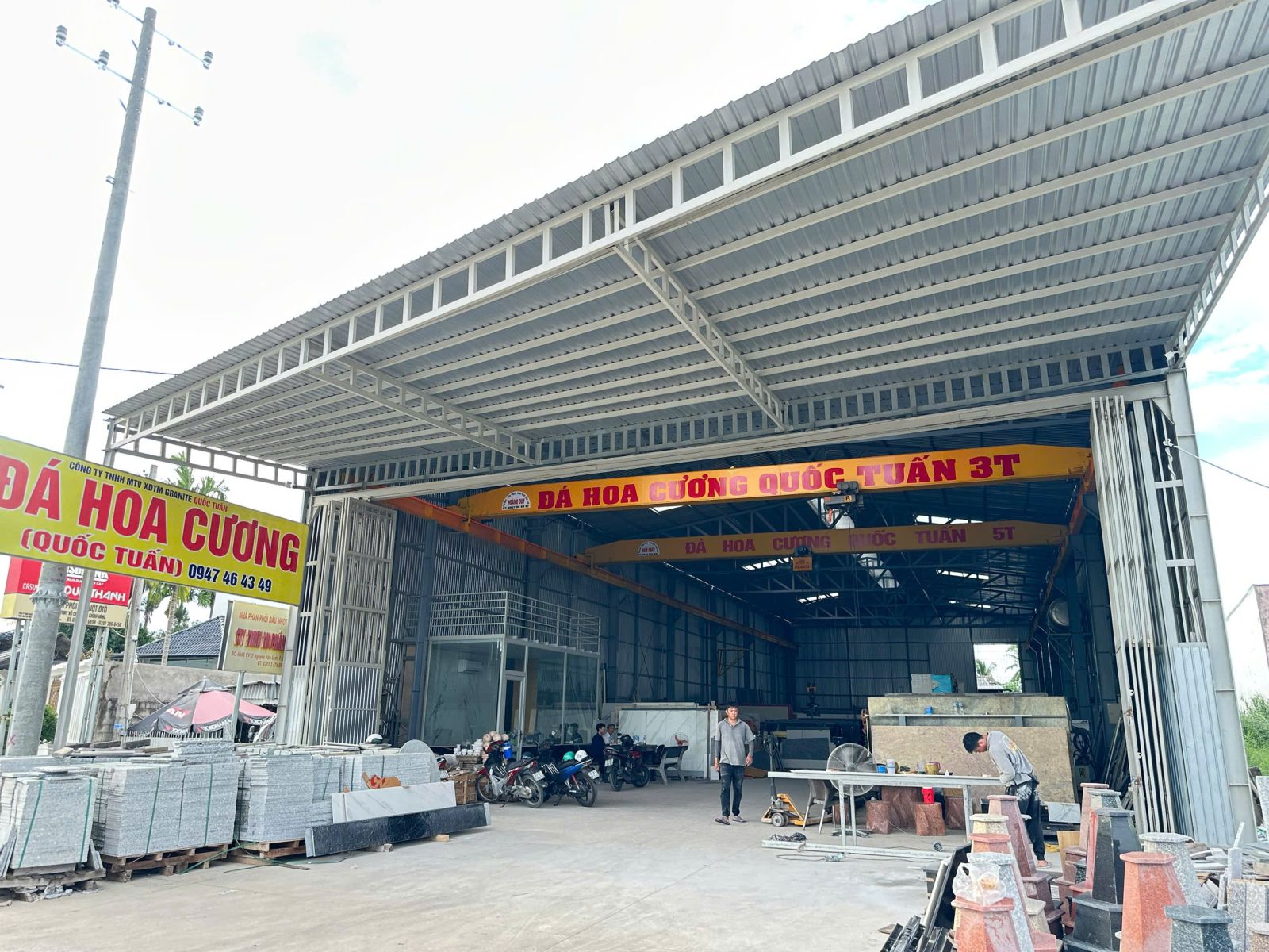 Xưởng đá hoa cương Quốc Tuấn Cần Thơ